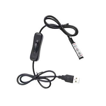 DC 5V 12V USB RGB Controller Mini Dimmer With Switch 19 Dynamic Modes 20 Color 4pin Connect For 5V LED Strip JQ
DC 5V 12V USB RGB Controller Mini Dimmer With Switch 19 Dynamic Modes 20 Color 4pin Connect For 5V LED Strip JQ