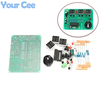 DIY Kits AT89C2051 Electronic Clock Digital Tube LED Display Suite Electronic Module Parts and Components DC 9V - 12V
DIY Kits AT89C2051 Electronic Clock Digital Tube LED Display Suite Electronic Module Parts and Components DC 9V - 12V