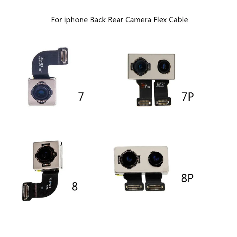 Main Back Rear Camera With Flash Module Sensor Flex Ribbon Cable For iPhone 7 7 Plus 8 8P Replacement Parts 100% Test Working
Main Back Rear Camera With Flash Module Sensor Flex Ribbon Cable For iPhone 7 7 Plus 8 8P Replacement Parts 100% Test Working