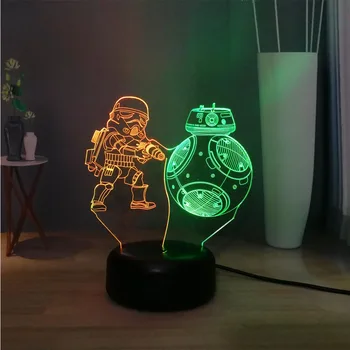 Hot Sale Star Wars Series Figure Cool Double Storm Troops Double 7 Color LED Novel Home DEC Night Lamp Children Holiday Gift Toy
Hot Sale Star Wars Series Figure Cool Double Storm Troops Double 7 Color LED Novel Home DEC Night Lamp Children Holiday Gift Toy