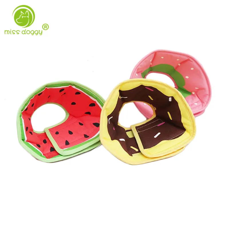 New Arrival Lovely Cartoon Fruit Donut Pet Dog Collar Padded Comfortable Surgery Recovery Adjustable Elizabethan Collars for Dog
New Arrival Lovely Cartoon Fruit Donut Pet Dog Collar Padded Comfortable Surgery Recovery Adjustable Elizabethan Collars for Dog