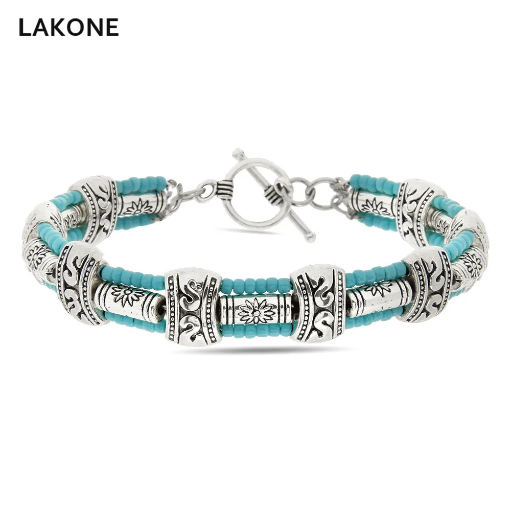 Turquoises Bracelet Southwestern Style Mens Beaded Bracelets Tibetan Silver Toogle Clasp Gift for Him Boho Jewelry Leather Wrap
Turquoises Bracelet Southwestern Style Mens Beaded Bracelets Tibetan Silver Toogle Clasp Gift for Him Boho Jewelry Leather Wrap