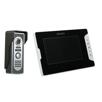 Doorbell Intercom Kit 7 Inch Video Door Phone 1 Indoor Monitor 1 Outdoor Camera Night Vision Hands-free Call for Home Security
Doorbell Intercom Kit 7 Inch Video Door Phone 1 Indoor Monitor 1 Outdoor Camera Night Vision Hands-free Call for Home Security