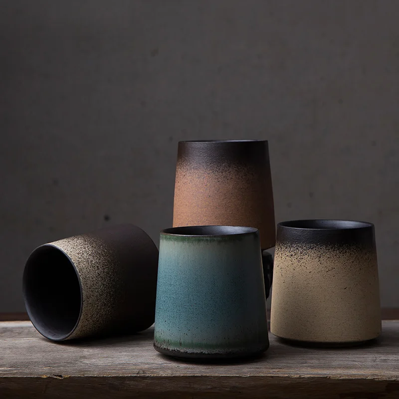 Japanese Style Original Creative Ceramic Mugs Personality Simple Retro Cup Gradient Water Mug Coffee Cup Home Office Drinkware
Japanese Style Original Creative Ceramic Mugs Personality Simple Retro Cup Gradient Water Mug Coffee Cup Home Office Drinkware