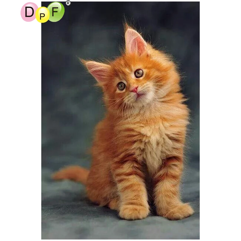 DPF DIY The yellow cat 5D diamond painting cross stitch needlework crafts diamond mosaic square home decor diamond embroidery
DPF DIY The yellow cat 5D diamond painting cross stitch needlework crafts diamond mosaic square home decor diamond embroidery
