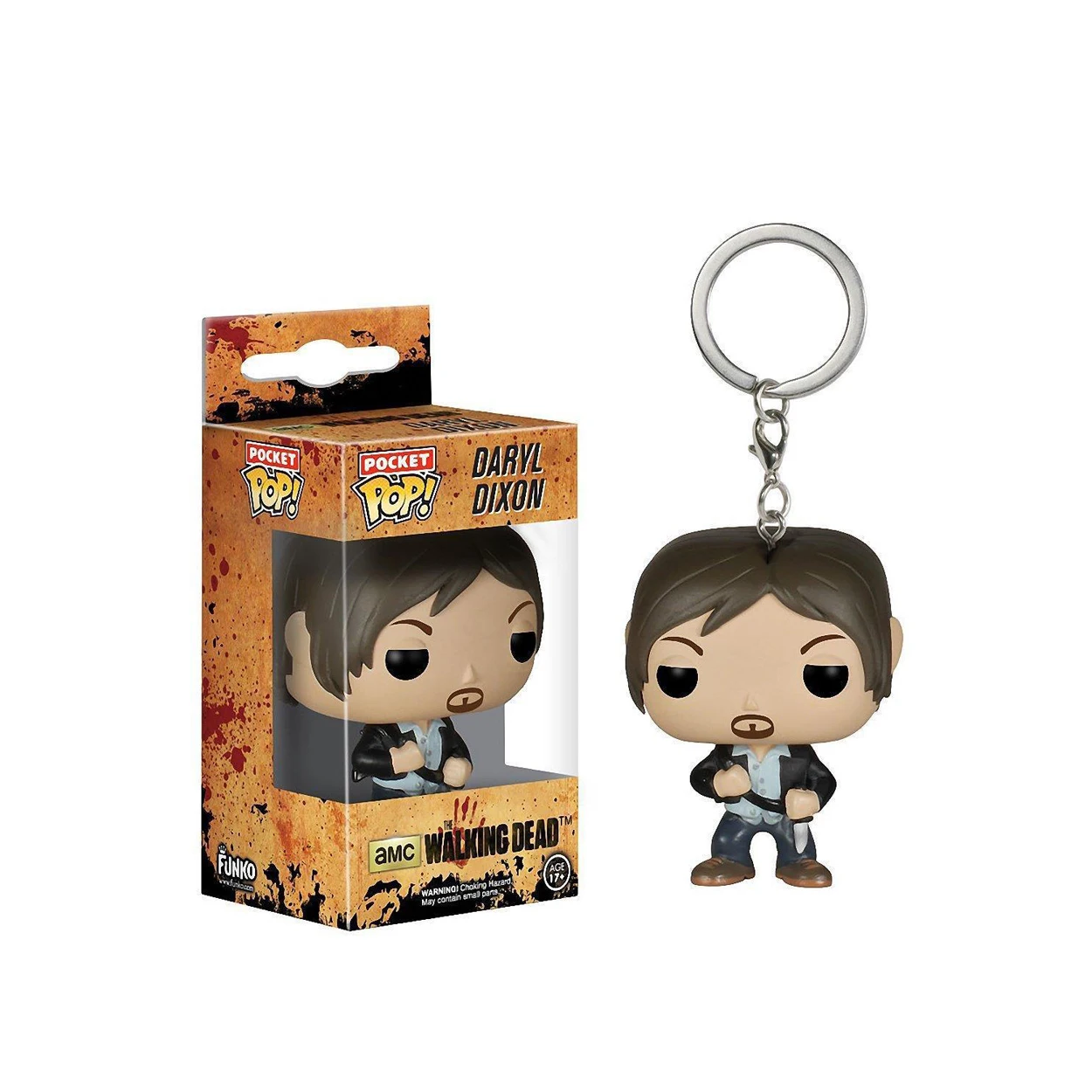 Funko pop Television Walking Dead Daryl Dixon 4cm Vinyl KeyChain Key Chain Figure POP Collectible Model Toy with Original Box
Funko pop Television Walking Dead Daryl Dixon 4cm Vinyl KeyChain Key Chain Figure POP Collectible Model Toy with Original Box