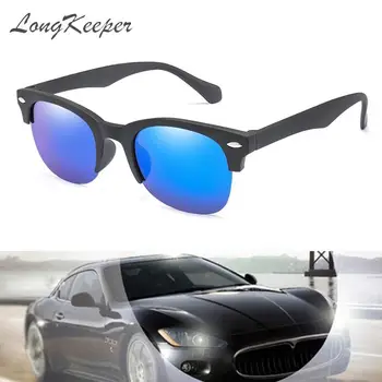 Fashion Trend Polarized Sunglasses Men Women Semi-rimless Round Mirror Sun Glasses for Driving oculos feminino UV400
Fashion Trend Polarized Sunglasses Men Women Semi-rimless Round Mirror Sun Glasses for Driving oculos feminino UV400