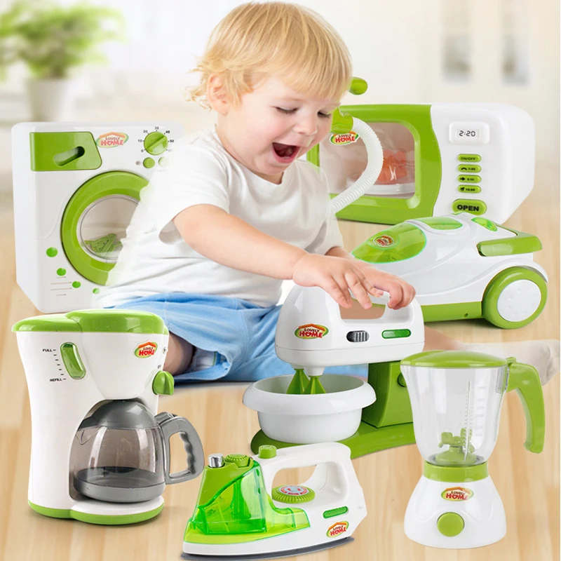 Simulation Small Appliances Toys Children's Puzzle Play Home Kitchen Multi-function Electric Vacuum Cleaner Baby Gifts
Simulation Small Appliances Toys Children's Puzzle Play Home Kitchen Multi-function Electric Vacuum Cleaner Baby Gifts