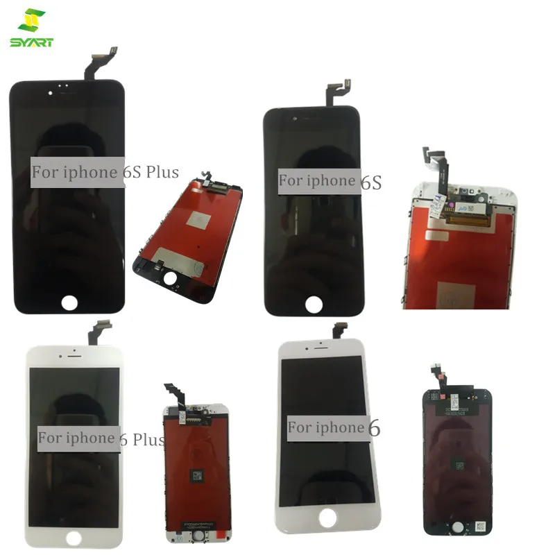 6 6P Touchscreen Pantalla For iPhone 6 6P 6S 6S Plus 4.7" Or 5.5" Lcd Screen Replacement Touch Glass Digitizer Assembly Complete
6 6P Touchscreen Pantalla For iPhone 6 6P 6S 6S Plus 4.7" Or 5.5" Lcd Screen Replacement Touch Glass Digitizer Assembly Complete
