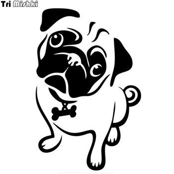 Tri Mishki HZX640# 13x20cm animal pug dog car sticker auto Windscreen Vinyl Decals Accessories Car Sticker
Tri Mishki HZX640# 13x20cm animal pug dog car sticker auto Windscreen Vinyl Decals Accessories Car Sticker
