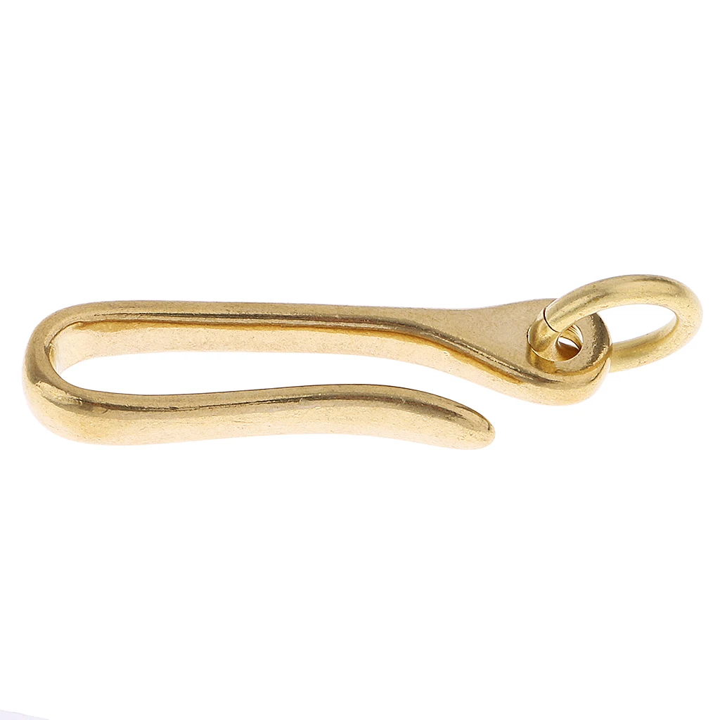 3 Different Sizes Solid Brass Keychain Key Ring Belt U Hook Wallet Chain Fob Clip for DIY key-ring's Jewellery Making
3 Different Sizes Solid Brass Keychain Key Ring Belt U Hook Wallet Chain Fob Clip for DIY key-ring's Jewellery Making