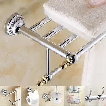 Antique Silver Pendant Porcelain Bathroom Accessories Set Ceramic Base Zinc Alloy Bathroom Hardware Set Bathroom Products
Antique Silver Pendant Porcelain Bathroom Accessories Set Ceramic Base Zinc Alloy Bathroom Hardware Set Bathroom Products