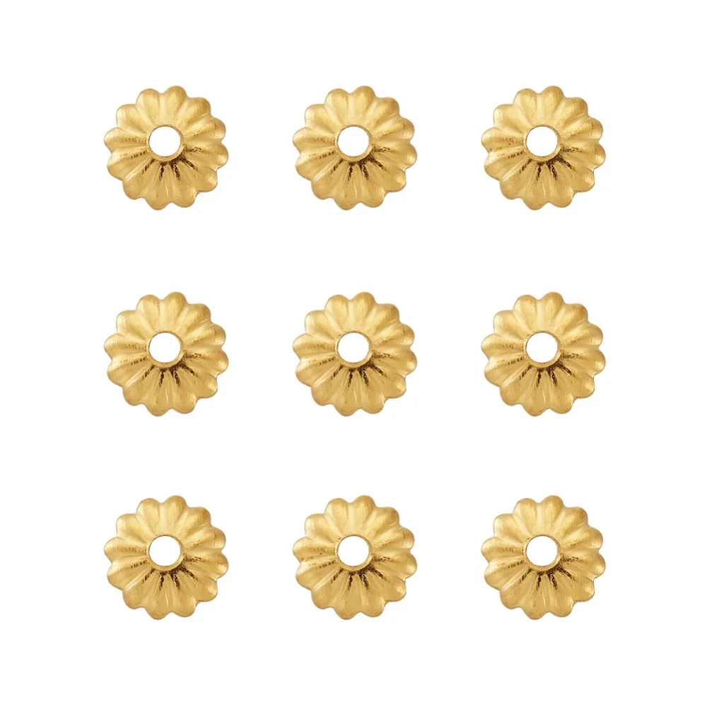 PandaHall 10g/300pcs 5x1.5mm Iron Flower Bead Caps Metal Jewelry Findings Accessories Component Wholesale Discount Hot Product
PandaHall 10g/300pcs 5x1.5mm Iron Flower Bead Caps Metal Jewelry Findings Accessories Component Wholesale Discount Hot Product