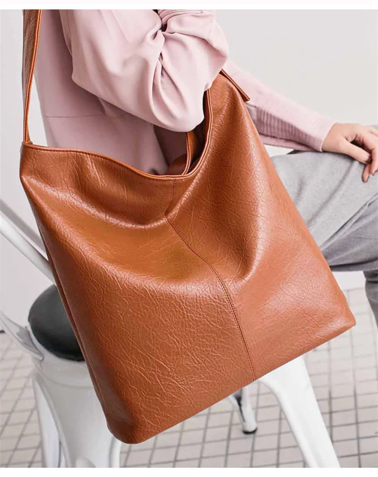 Micom brand shoulder bag female tote bucket bags fashion women leather handbag large capacity Ladies Hobos bao bolsa feminina (8)