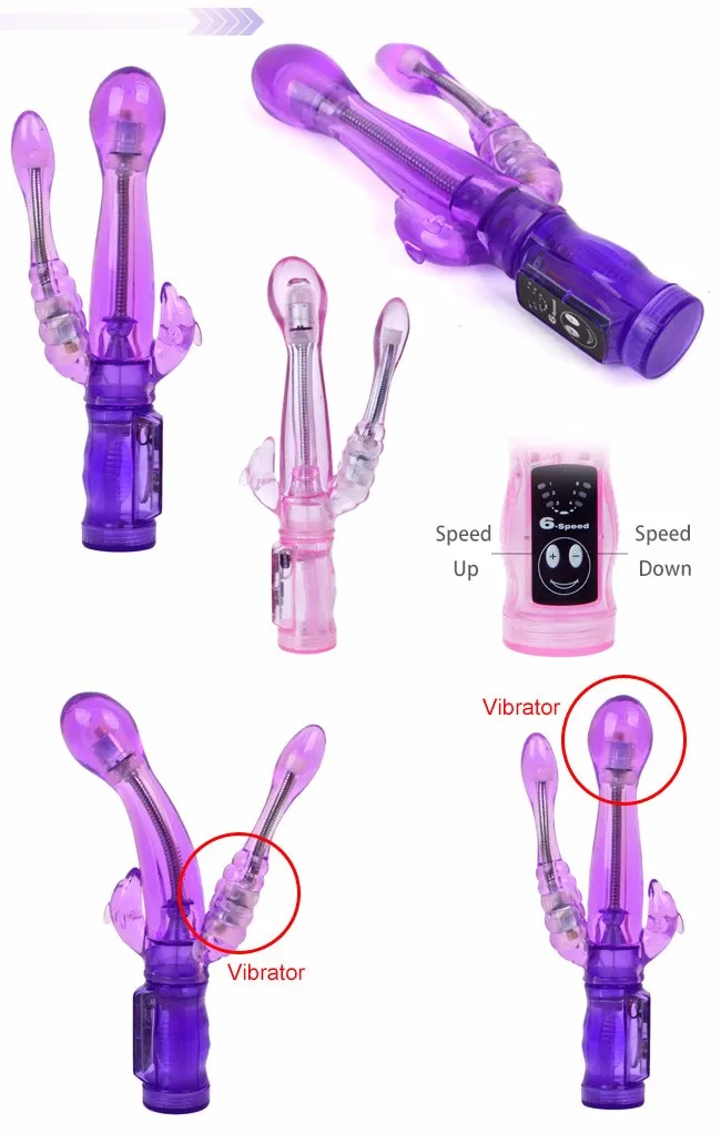 Двойной Вагинальный Вибратор