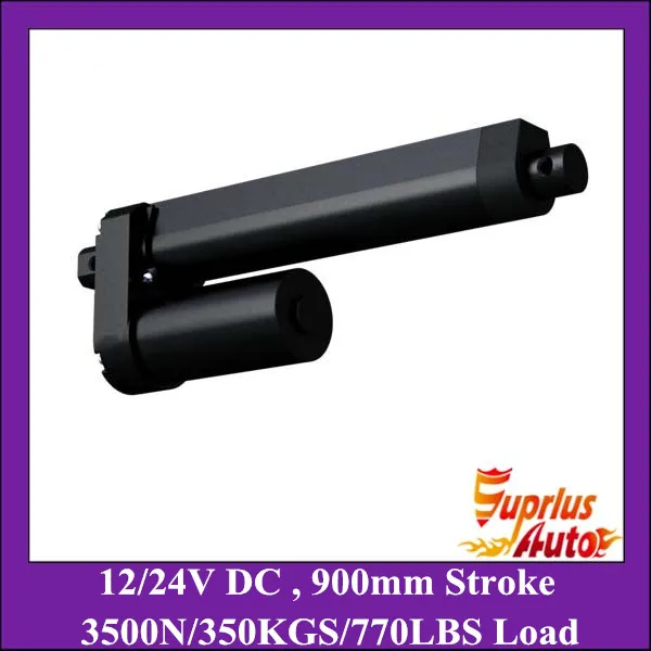 100% factory price 900mm stroke 12 volt actuator linear, 3500N/350kgs load 12v linear actuator waterproof
100% factory price 900mm stroke 12 volt actuator linear, 3500N/350kgs load 12v linear actuator waterproof