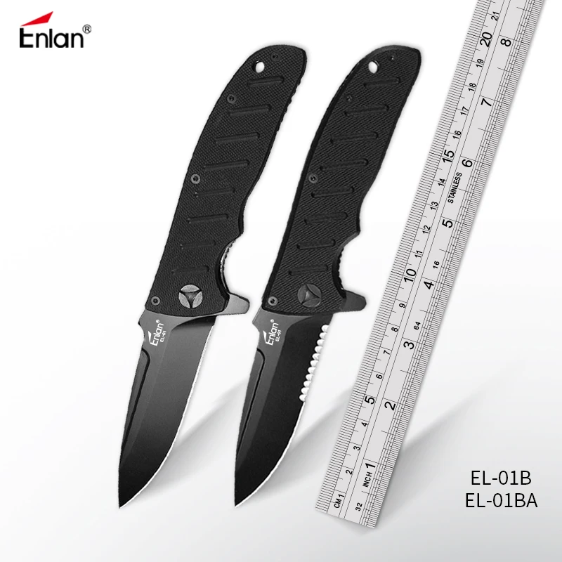 ENLAN EL01 Flipper Ball Bearing Folding knife 8cr13mov Steel Hunting Camping tool ,Survival Knives Rescue edc tools Dropshipping
ENLAN EL01 Flipper Ball Bearing Folding knife 8cr13mov Steel Hunting Camping tool ,Survival Knives Rescue edc tools Dropshipping
