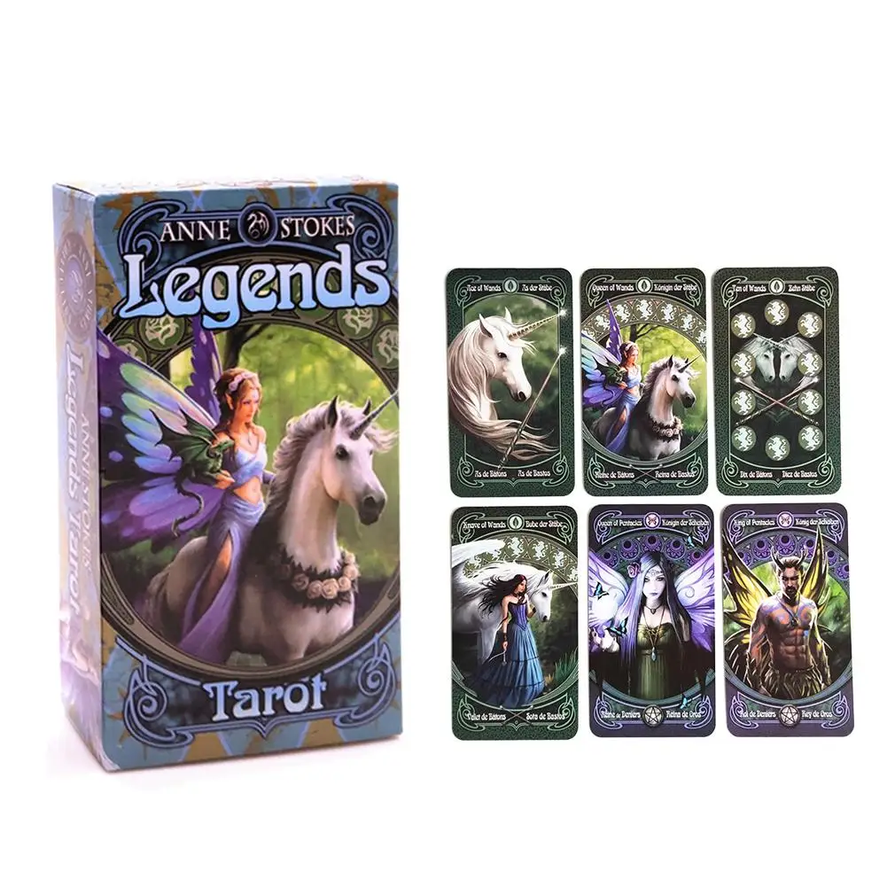 78 PCS Custom Tarot Cards Deck Board Games 4 Languages Tarot Card To Read The Mythical Divination Fairies Card Games
78 PCS Custom Tarot Cards Deck Board Games 4 Languages Tarot Card To Read The Mythical Divination Fairies Card Games