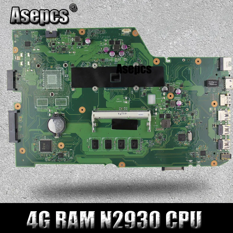Asepcs X751MA Laptop motherboard for ASUS X751MA X751M X751 Test original mainboard 4G RAM N2930 CPU
Asepcs X751MA Laptop motherboard for ASUS X751MA X751M X751 Test original mainboard 4G RAM N2930 CPU