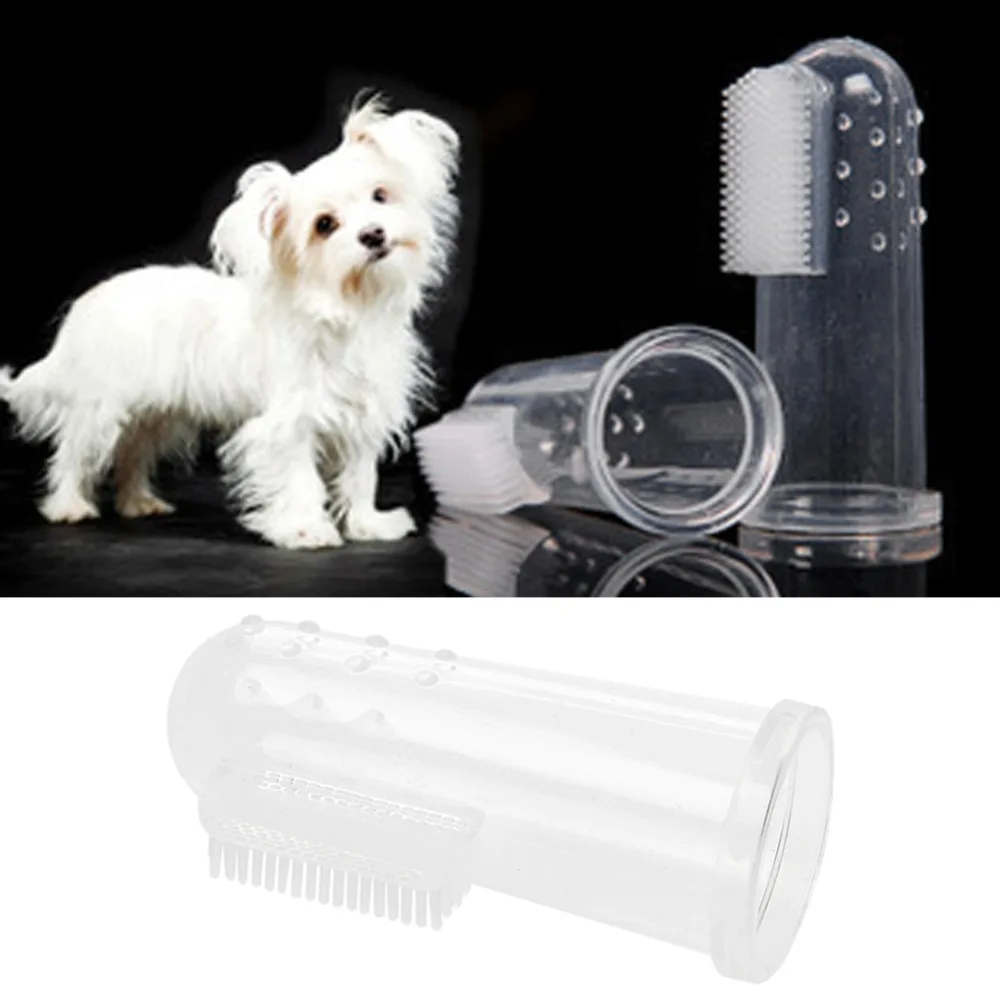 1Pc Super Soft Pet Finger Toothbrush Teddy Dog Brush Addition Bad Breath Teeth Care Dog Cat Cleaning Supplies
1Pc Super Soft Pet Finger Toothbrush Teddy Dog Brush Addition Bad Breath Teeth Care Dog Cat Cleaning Supplies