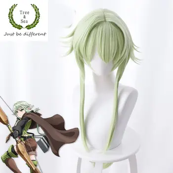 Japan Comic Goblin Slayer High Elf Archer cosplay wig role play High Elf Archer green hair wig costumes with free hair cap
Japan Comic Goblin Slayer High Elf Archer cosplay wig role play High Elf Archer green hair wig costumes with free hair cap