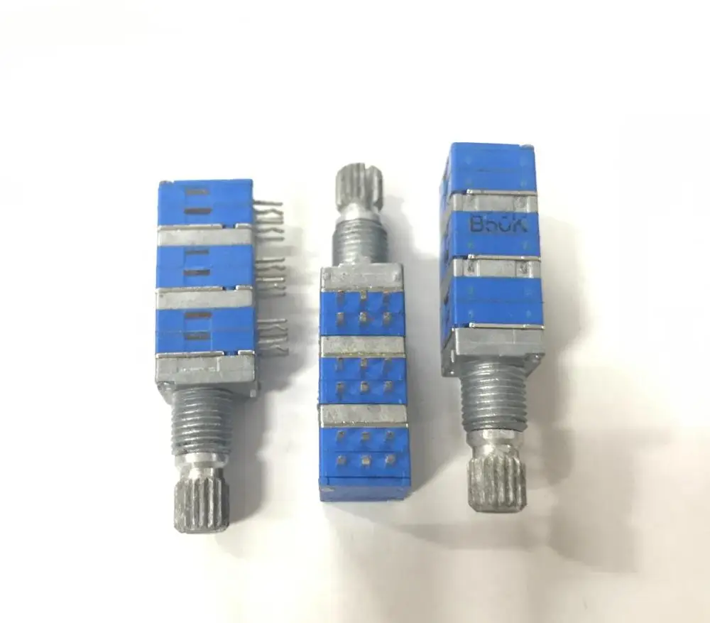 2PCS/LOT 09 type precision potentiometer, six B50K axis, 15MM power amplifier, volume potentiometer, 6 channel
2PCS/LOT 09 type precision potentiometer, six B50K axis, 15MM power amplifier, volume potentiometer, 6 channel