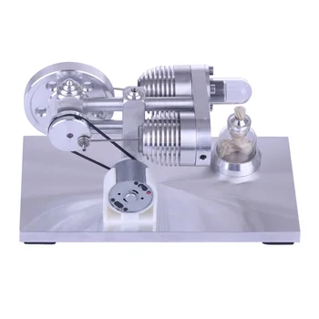 NFSTRIKE Aluminium Alloy Quartz Heating Tube Stirling Engine Educational Model Kit Power Educational DIY Model Toy Kids Adults
NFSTRIKE Aluminium Alloy Quartz Heating Tube Stirling Engine Educational Model Kit Power Educational DIY Model Toy Kids Adults