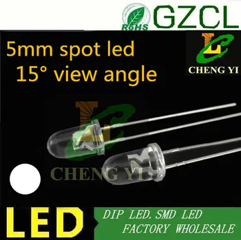 White 5MM Round LED 6000-6500K 3.0-3.5V LED diode bullet dip led(CE&Rosh)15-20 degree
White 5MM Round LED 6000-6500K 3.0-3.5V LED diode bullet dip led(CE&Rosh)15-20 degree