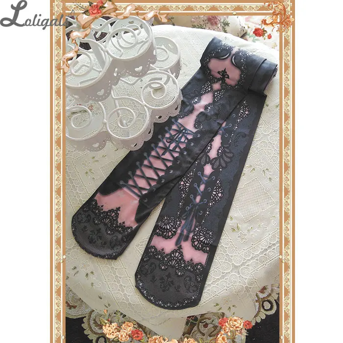 Sweet Lolita Pantyhose Victoria Corset Printed Tights Sexy Lace Gothic Vintage Pantyhose
Sweet Lolita Pantyhose Victoria Corset Printed Tights Sexy Lace Gothic Vintage Pantyhose