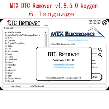 2019 Hot Sell MTX DTC Remover 1.8.5.0 with Keygen 6 Language Use To Remove or Disable DTCs for Different Cars ODB M-BUS Car
2019 Hot Sell MTX DTC Remover 1.8.5.0 with Keygen 6 Language Use To Remove or Disable DTCs for Different Cars ODB M-BUS Car