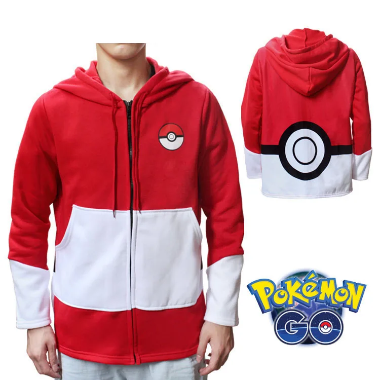 Spring autumn fall Pokemon Go ash ketchum pocket monster Valor Team Mystic Team Instinct Pokeball Long Sleeve Hoodie
Spring autumn fall Pokemon Go ash ketchum pocket monster Valor Team Mystic Team Instinct Pokeball Long Sleeve Hoodie