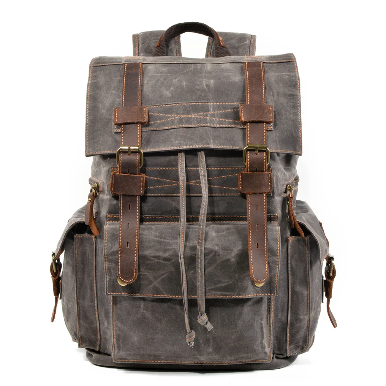 Men Large Capacity Retro Travel Backpack High Quality Waterproof Wax Canvas School Laptop Bags Vintage Teenager Backpack Bookbag
Men Large Capacity Retro Travel Backpack High Quality Waterproof Wax Canvas School Laptop Bags Vintage Teenager Backpack Bookbag