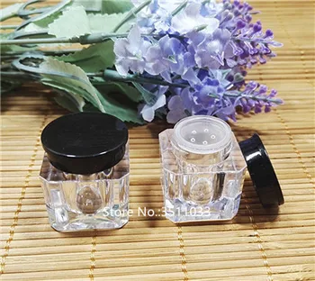 50Pcs Cute Powder Sifter Jar Small Powder Compact Box Loose Powder Case Cosmetic Mini Empty Powder Jar Container Black Lid 1g 2g
50Pcs Cute Powder Sifter Jar Small Powder Compact Box Loose Powder Case Cosmetic Mini Empty Powder Jar Container Black Lid 1g 2g