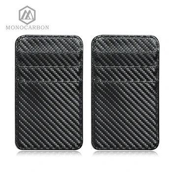 MONOCARBON Multifunction PU Carbon Fiber Pattern Men ID Credit Card Holders PU Leather Name Card Wallet
MONOCARBON Multifunction PU Carbon Fiber Pattern Men ID Credit Card Holders PU Leather Name Card Wallet