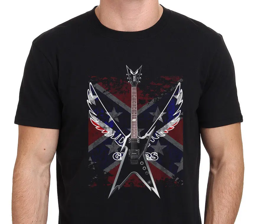 Новый декан Гитары логотип Для мужчин футболка: S-XXL | Мужская одежда
