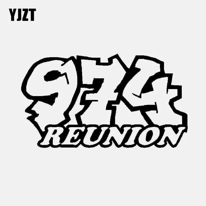 YJZT 16.1CM*9CM Creative 974 REUNION Vinyl High-quality Car Window Sticker Decal Black Silver C11-1652
YJZT 16.1CM*9CM Creative 974 REUNION Vinyl High-quality Car Window Sticker Decal Black Silver C11-1652