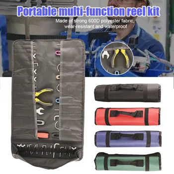 New Hot Reel Kit Electrician Storage Bag Multi-function Reel Computer Repair Tools Organizers Bag SMD66
New Hot Reel Kit Electrician Storage Bag Multi-function Reel Computer Repair Tools Organizers Bag SMD66