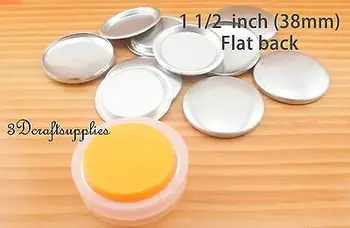 10 set 38mm fabric self cover buttons Flat back with Assembly tool Size 60 1 1/2 inch
10 set 38mm fabric self cover buttons Flat back with Assembly tool Size 60 1 1/2 inch