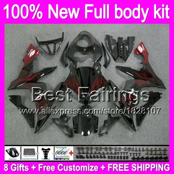 Fairing For YAMAHA Red flames YZFR1 04-06 YZF1000 YZF R1 13B20 YZF 1000 YZF-R1 04 05 06 2004 2005 2006 Hot Red black +decals
Fairing For YAMAHA Red flames YZFR1 04-06 YZF1000 YZF R1 13B20 YZF 1000 YZF-R1 04 05 06 2004 2005 2006 Hot Red black +decals