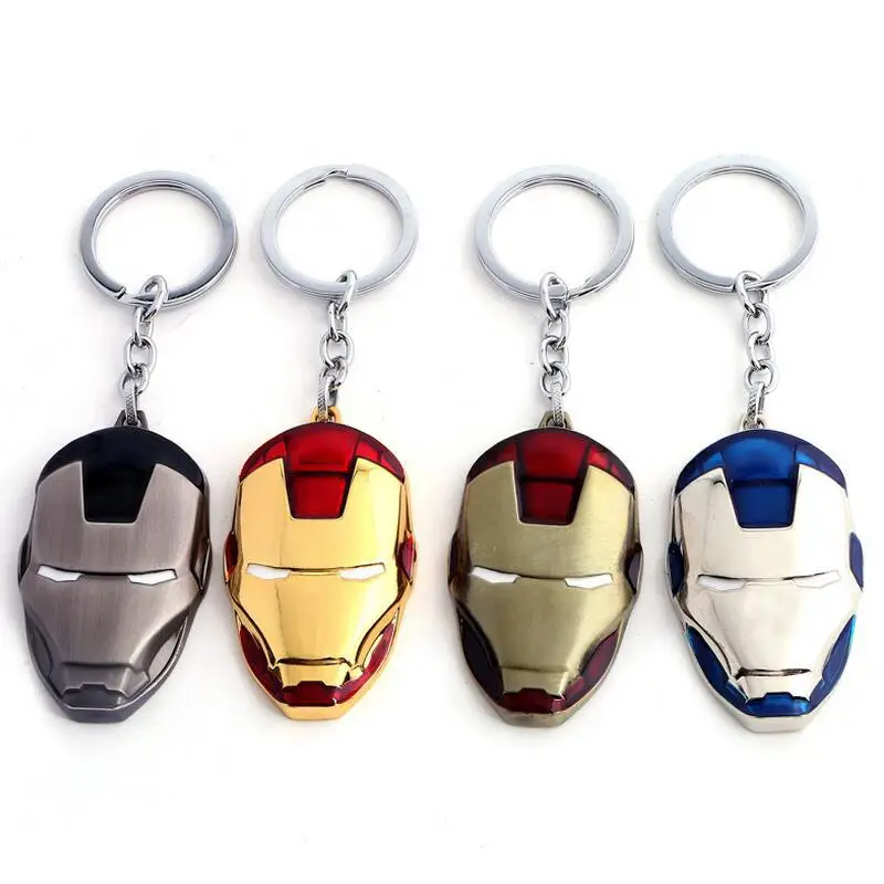 Super Hero Avengers Iron Man Mask Keychain Metal Anime Chaveiro Llavero Purse Bag Buckle Pendent Keyring Holder Accessories
Super Hero Avengers Iron Man Mask Keychain Metal Anime Chaveiro Llavero Purse Bag Buckle Pendent Keyring Holder Accessories