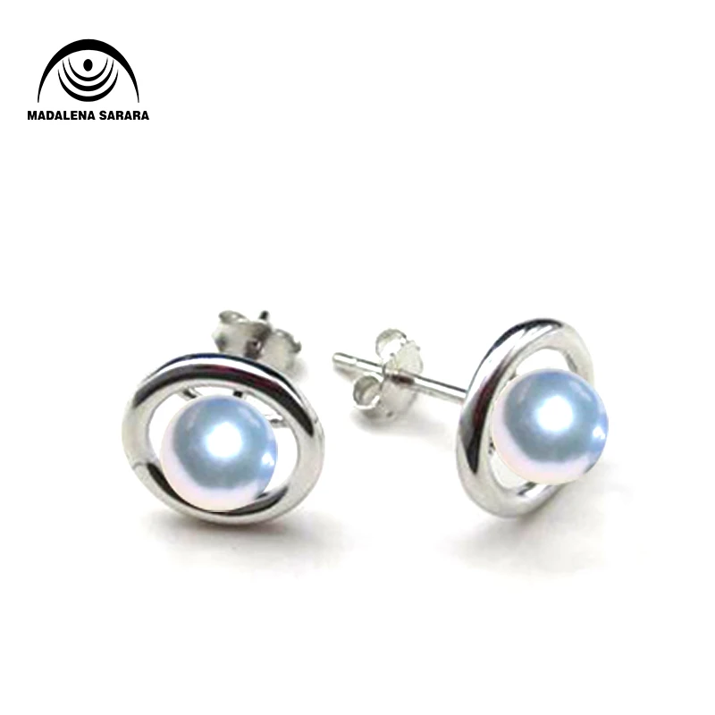 MADALENA SARARA AAA 7-8mm freshwater pearl S925 sterling silver simple pop earrings can be customized
MADALENA SARARA AAA 7-8mm freshwater pearl S925 sterling silver simple pop earrings can be customized