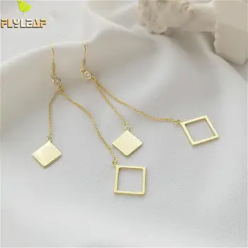 Flyleaf Square Cubic Zirconia Real 925 Sterling Silver Drop Long Tassel Earrings For Women 18k Gold Earings Fashion Jewelry
Flyleaf Square Cubic Zirconia Real 925 Sterling Silver Drop Long Tassel Earrings For Women 18k Gold Earings Fashion Jewelry