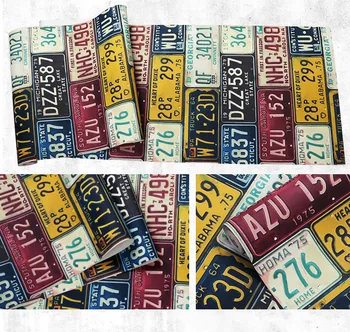 Retro Old Number Loft Wallpaper Waterproof Wall Background for Bar Coffee Room PVC Wall Paper Roll Stereoscopic Look 10Mx53CM
Retro Old Number Loft Wallpaper Waterproof Wall Background for Bar Coffee Room PVC Wall Paper Roll Stereoscopic Look 10Mx53CM