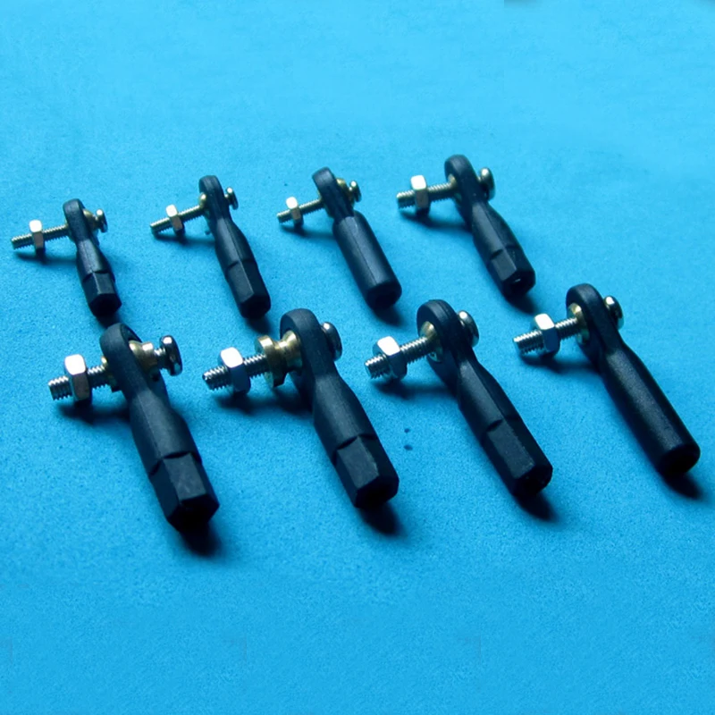 10PC M2 M3 Ball Joint Buckles 2mm 3mm Steering Ball Head Tie Rod Linkage Pull Rod End for RC Boats Connecting Spare Parts
10PC M2 M3 Ball Joint Buckles 2mm 3mm Steering Ball Head Tie Rod Linkage Pull Rod End for RC Boats Connecting Spare Parts