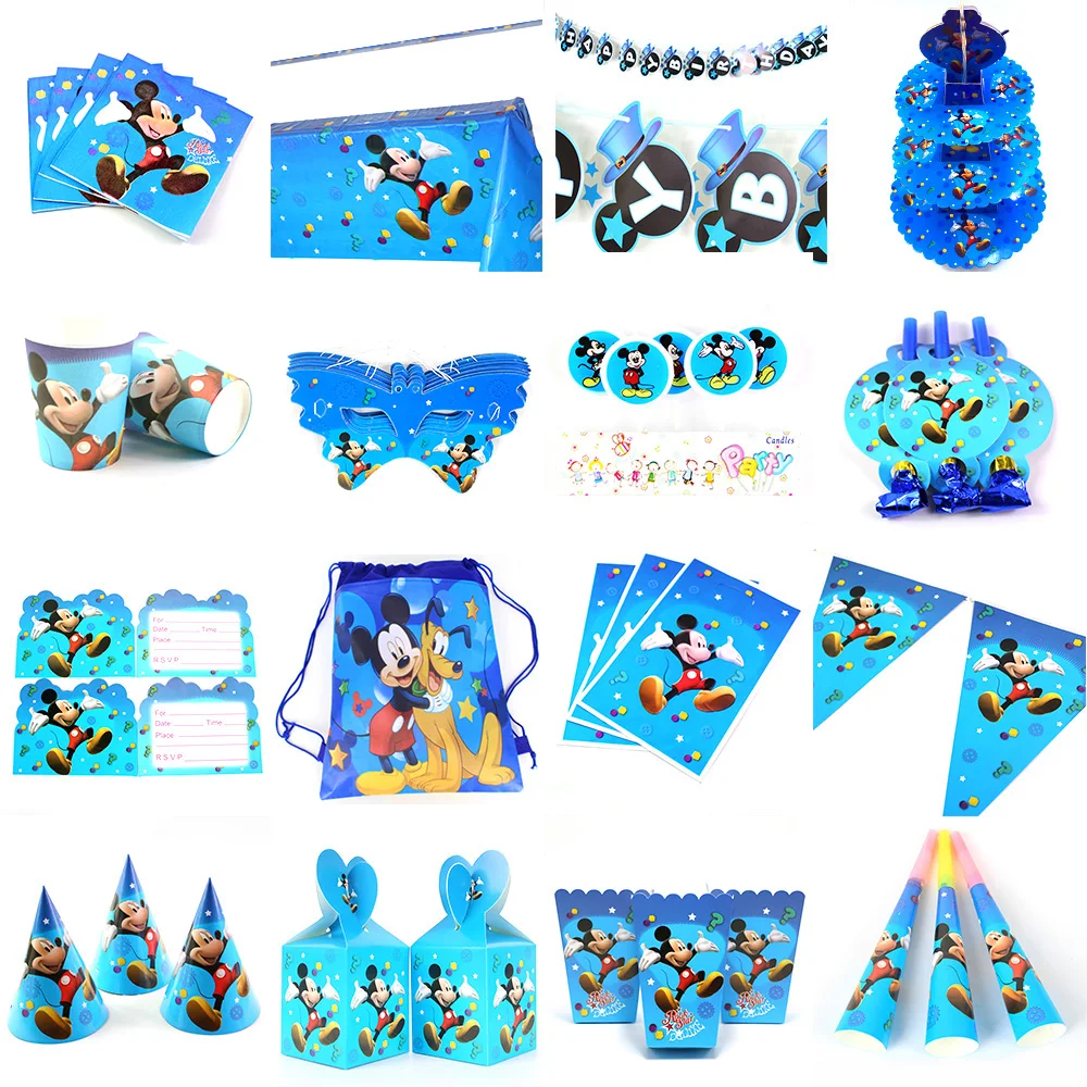 Disney Mickey Mouse Party Decorations Kids Birthday Party Decoration Party Supplies for Kids Birthday set
Disney Mickey Mouse Party Decorations Kids Birthday Party Decoration Party Supplies for Kids Birthday set