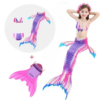 2019 New Girls Ariel Swimming Mermaid Tail With Monofin Flipper Kids Swimsuit Swimmable Mermaid Tails Costumes Swim Bikini Suit
2019 New Girls Ariel Swimming Mermaid Tail With Monofin Flipper Kids Swimsuit Swimmable Mermaid Tails Costumes Swim Bikini Suit