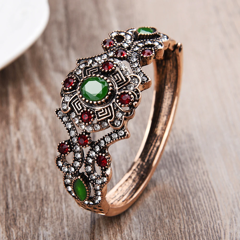 Luxury Vintage Wedding Jewelry Bracelet & Bangles Arm Cuff Top Resin Bangle Sculpture Bijoux Femme Female Accessories
Luxury Vintage Wedding Jewelry Bracelet & Bangles Arm Cuff Top Resin Bangle Sculpture Bijoux Femme Female Accessories