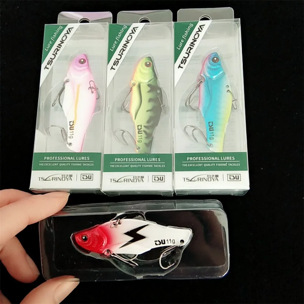 TSURINOYA 4pcs VIB Fishing Lure 7g 11g 14g 17g Metal Vibration Lure Sinking Hard Bait for Trout Long Casting Fishing Tackle
TSURINOYA 4pcs VIB Fishing Lure 7g 11g 14g 17g Metal Vibration Lure Sinking Hard Bait for Trout Long Casting Fishing Tackle