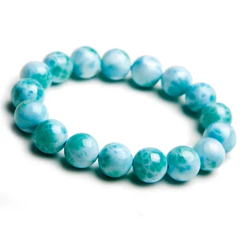 12mm Natural Larimar Blue Beads Bracelet From Dominica Gemstone Healing Stretch Water Pattern AAAAAA
12mm Natural Larimar Blue Beads Bracelet From Dominica Gemstone Healing Stretch Water Pattern AAAAAA