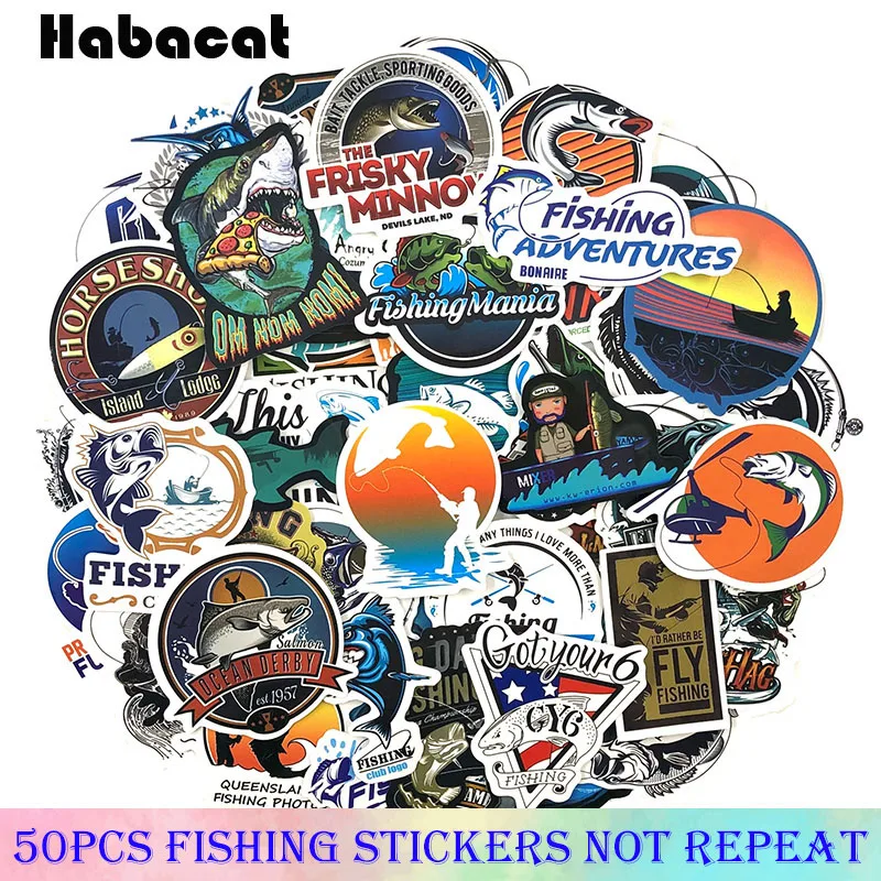 50 Pcs/pack Fisherman fishing Stickers For Luggage Bicycle Motorcycle Skateboard Laptop toys Decoration PVC waterproof Sticker
50 Pcs/pack Fisherman fishing Stickers For Luggage Bicycle Motorcycle Skateboard Laptop toys Decoration PVC waterproof Sticker